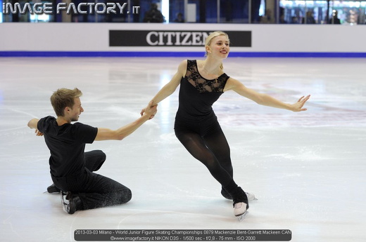 2013-03-03 Milano - World Junior Figure Skating Championships 0879 Mackenzie Bent-Garrett Mackeen CAN